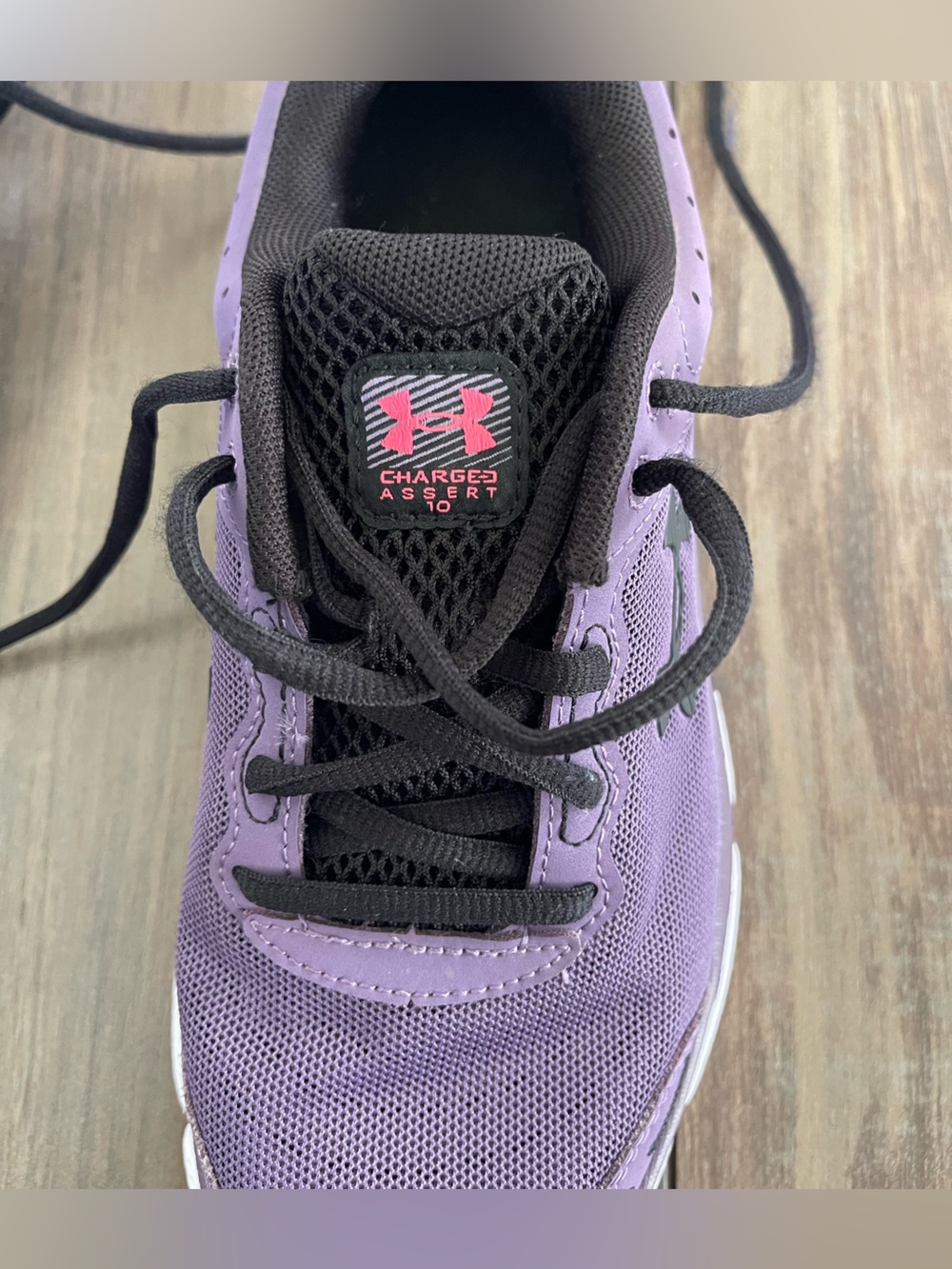 Under Armour Women’s Charged Assert 10 Retro Purple running shoes size US 7.5 - Picture 11 of 14